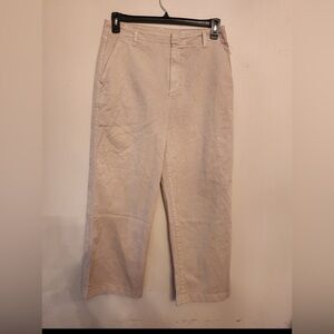 Gap loose Khaki pants size 8 petite
